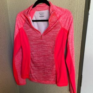 Bright Pink Workout Pullover